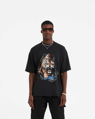 Welcome To The Jungle T-Shirt - Off Black