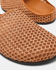 FERN TAN RAFFIA MESH