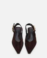 SHAY BROWN SUEDE