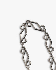 Initial Chain Necklace - Silver