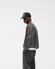 Initial Overdye Realtree® Boxy Sweater - Overdyed Black