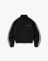 Taped Track Jacket - Jet Black