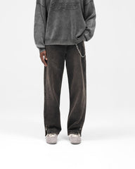 R2S Split Denim - Soot