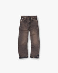 R2 Straight Leg Denim - Bark