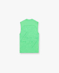 247 Contour Run Tank - Speed Green