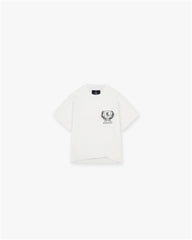 Mini Crest T-Shirt - Flat White