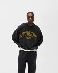 Represent Owners Club Sweater - Faded Black