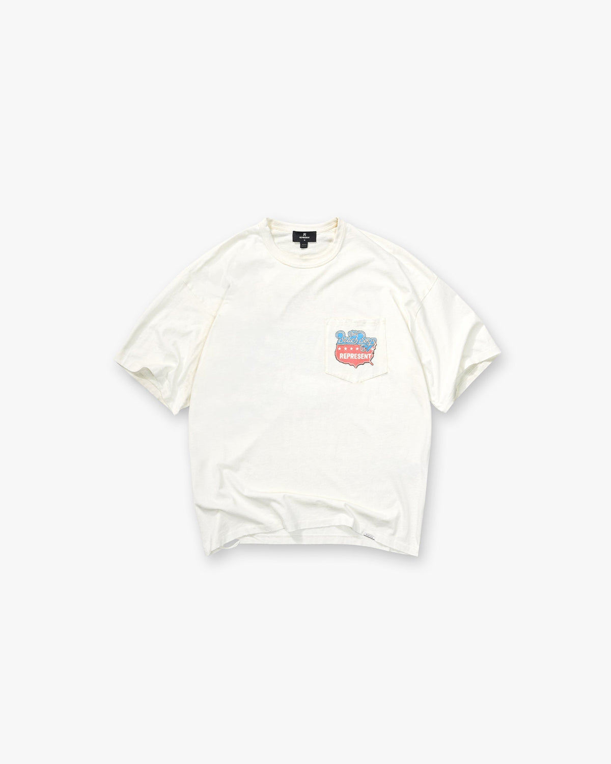 Represent x Beach Boys Americas Band T-Shirt - Flat White