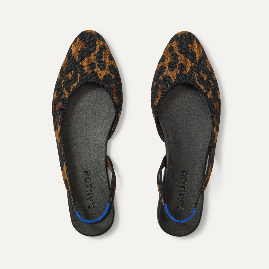 The Almond Slingback - Brown Torte