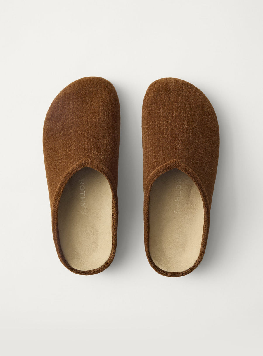 The Casual Clog - ReVelvet™ Russet