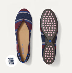 The Daily Flat - Fig Stripe