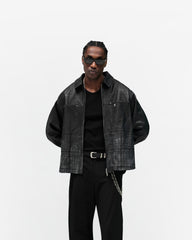 Rodeo Leather Jacket - Jet Black