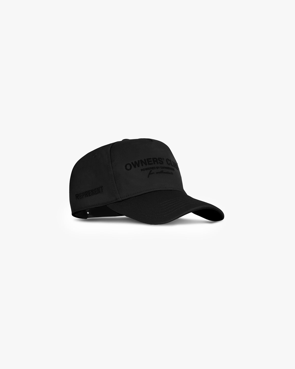 Represent Owners Club Flocking Cap - Black