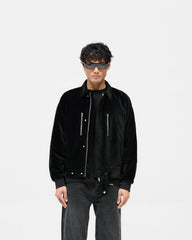Bordeaux Brushed Jacket - Black