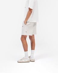 Micro Owners Club Mesh Shorts - Cream Marl