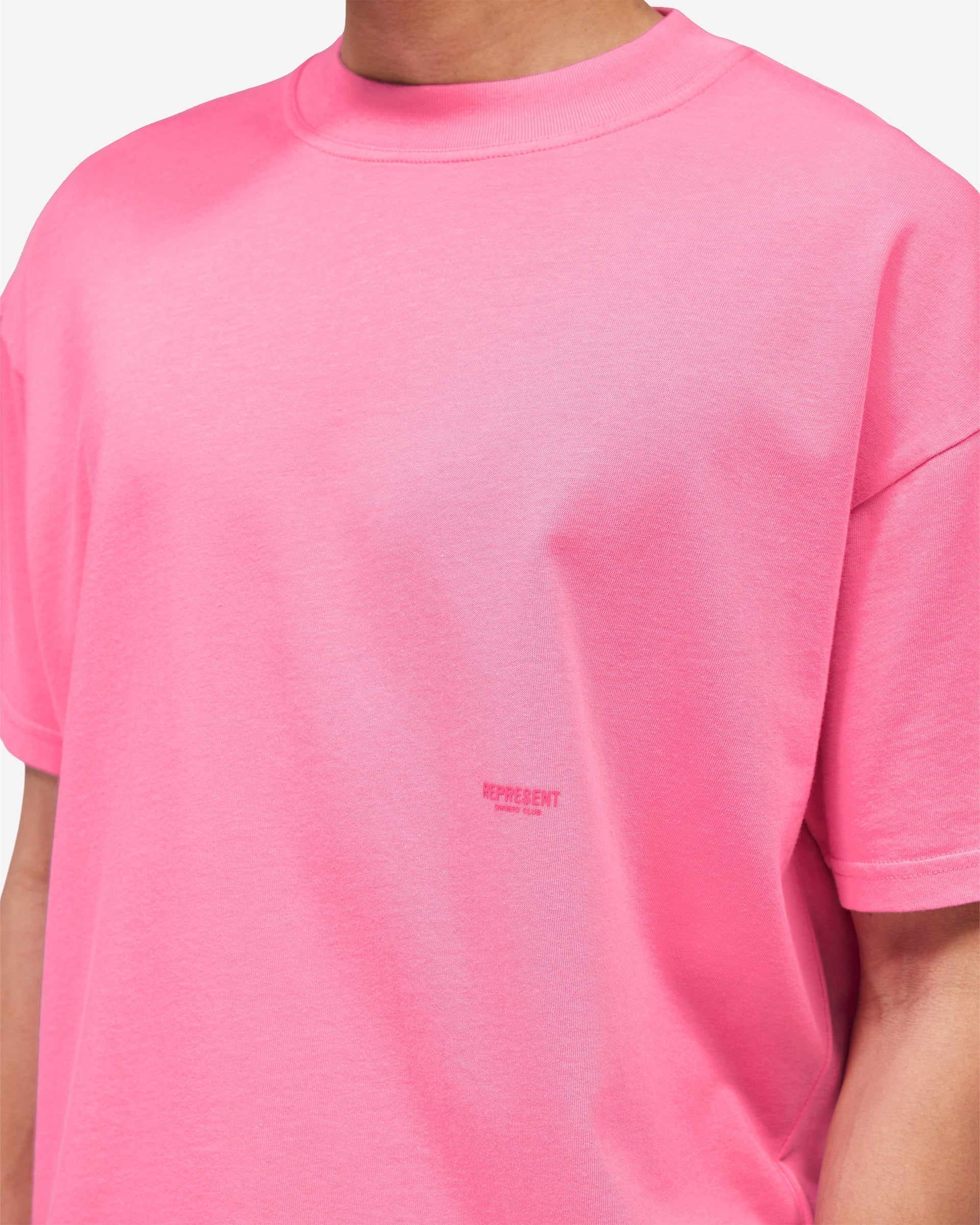 Micro Owners Club T-Shirt - Pink Lemonade