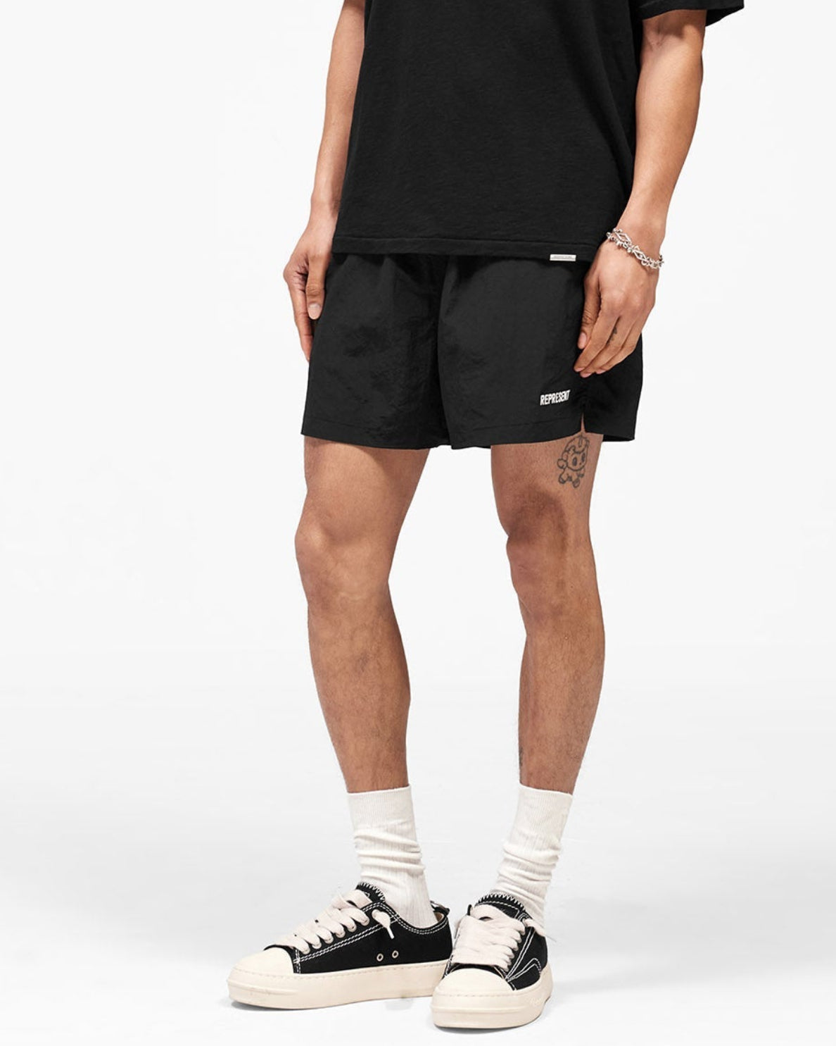 Represent x Mels Diner T-Shirt - Jet Black