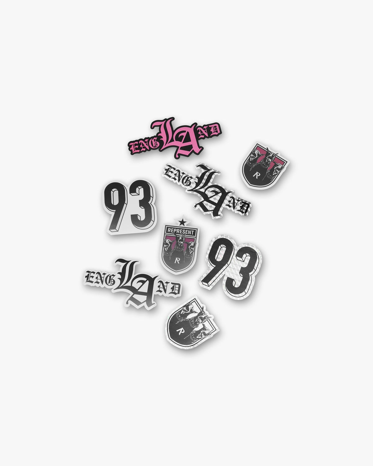 Represent England Stickers - Multi