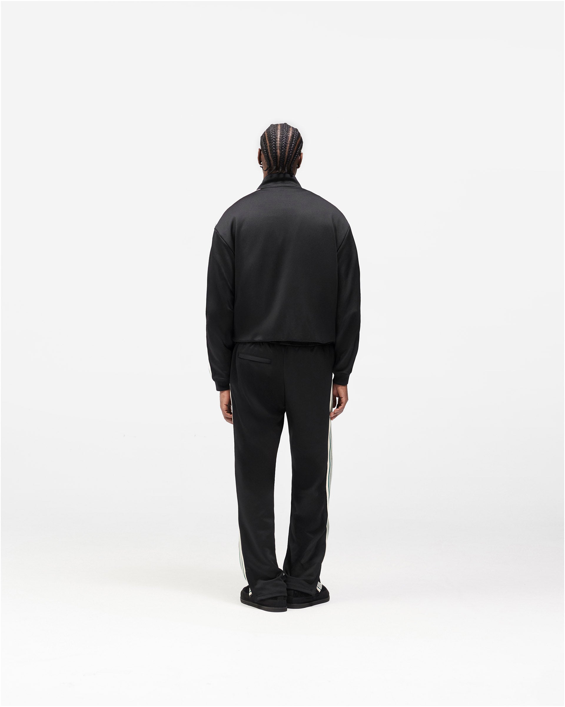 Taped Track Jacket - Jet Black
