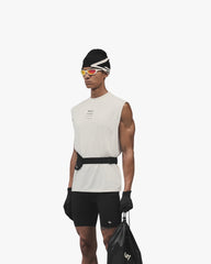 247 Uprising Oversized Tank - Flat White