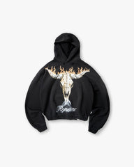 British Cowboys Hoodie - Stained Black