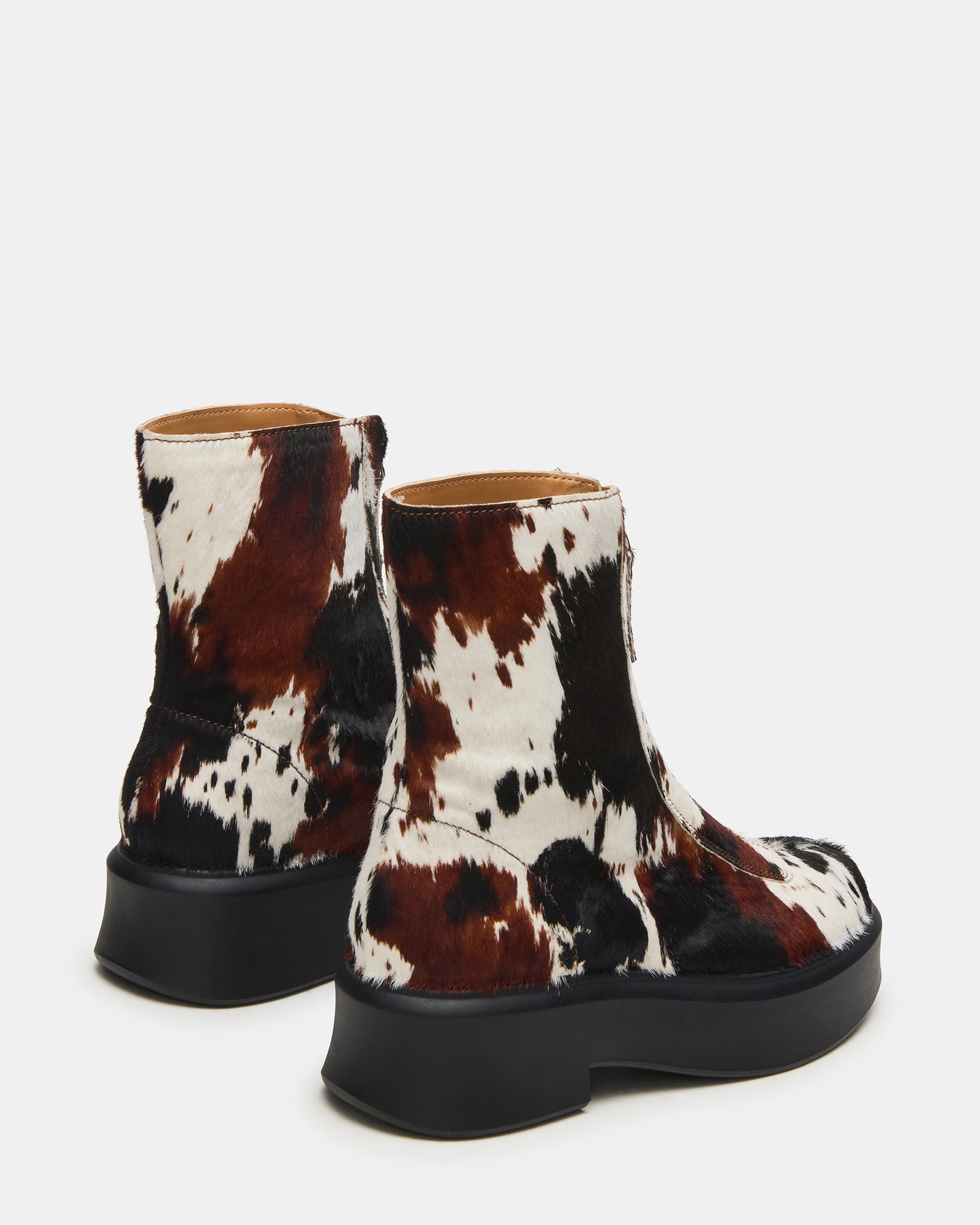 JONES BROWN COW PRINT