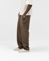 Ribbed Hybrid Pant - Clove