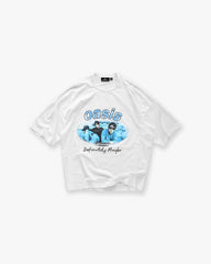 Represent X Oasis Maine Road T-Shirt - Flat White