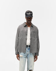 Washed Cotton Shirt - Jet Black