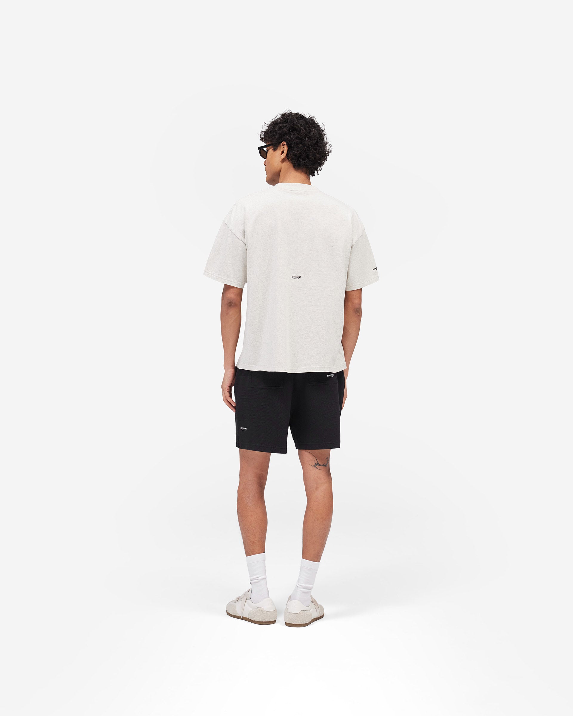 Micro Owners Club T-Shirt - Cream Marl