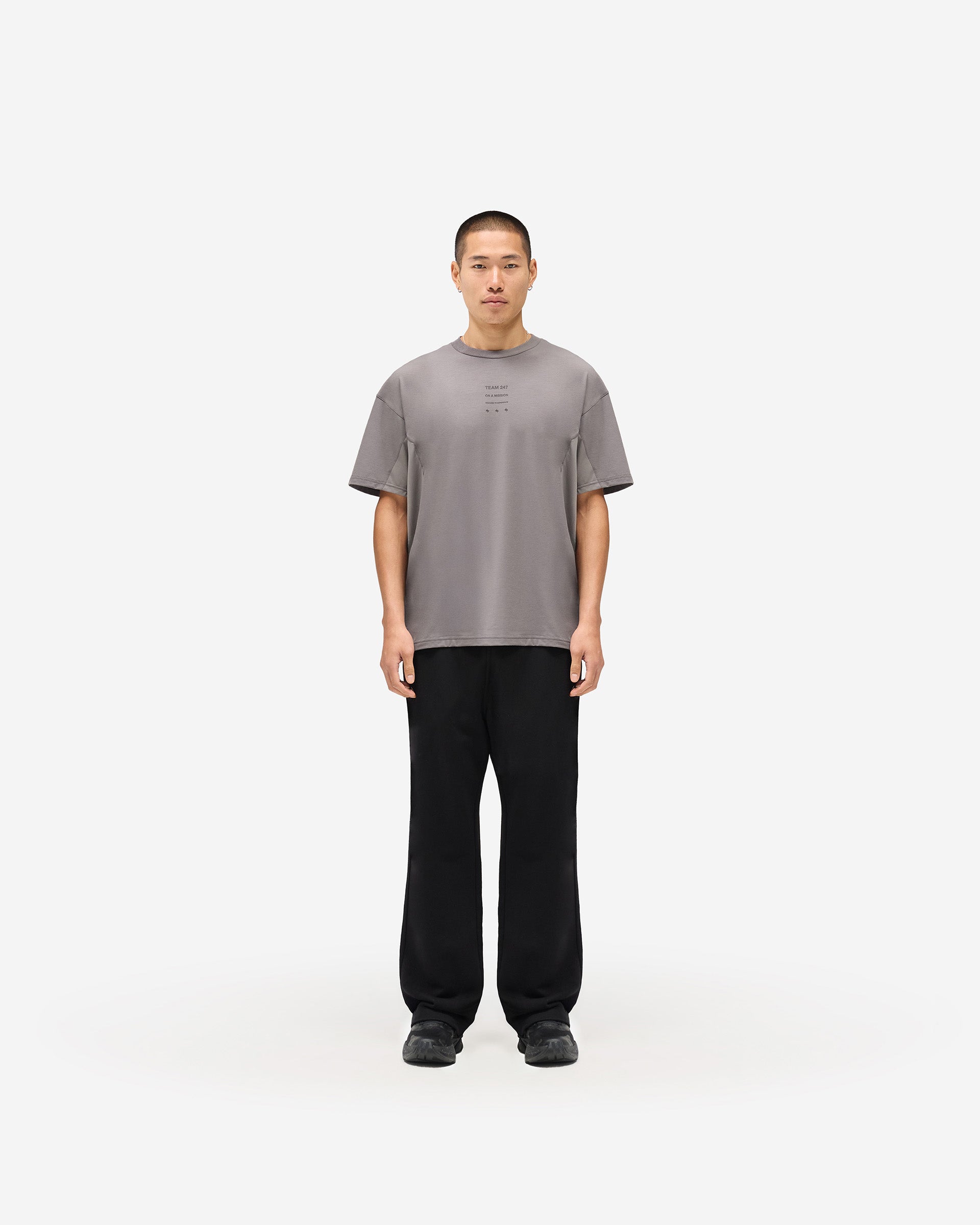 247 Uprising Oversized T-Shirt - Steel