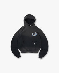 Represent X Belstaff Born To Bike Hoodie - Aged Black
