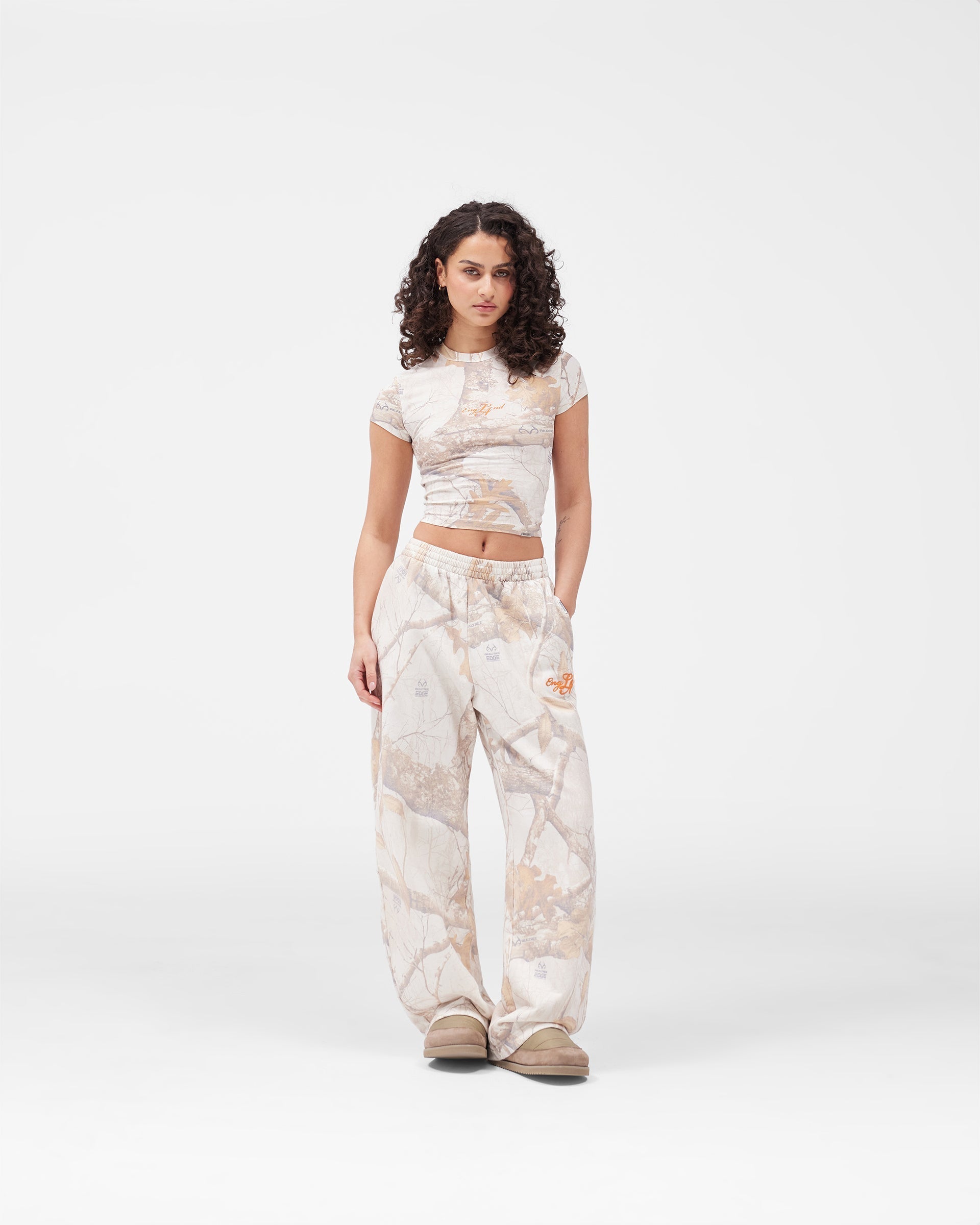 EngLAnd Baby Tee - Washed White Realtree®