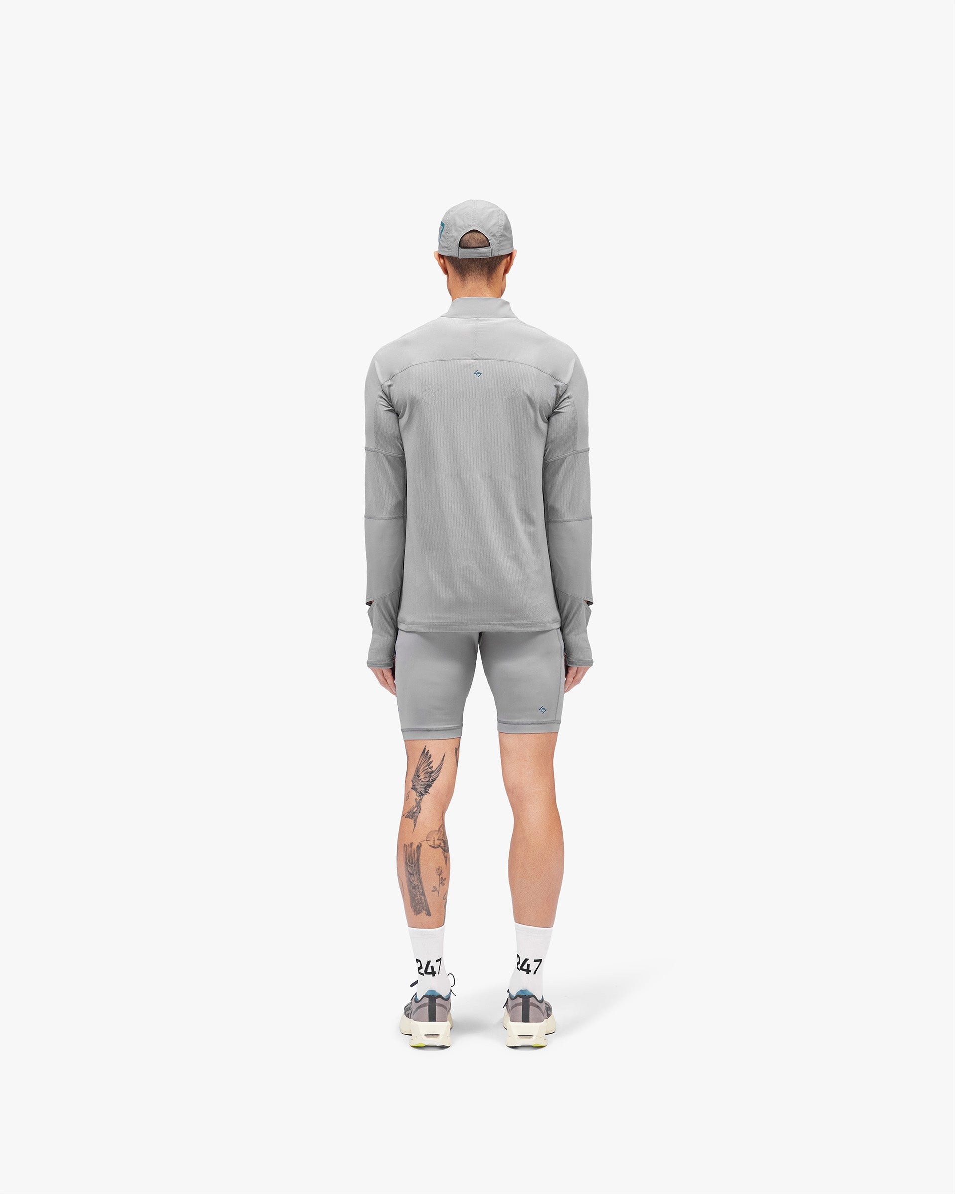 247 Run Quarter Zip - Graphite Grey