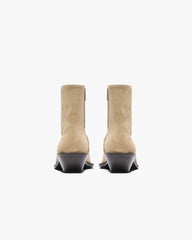 Michael Zip Boot Suede - Brown