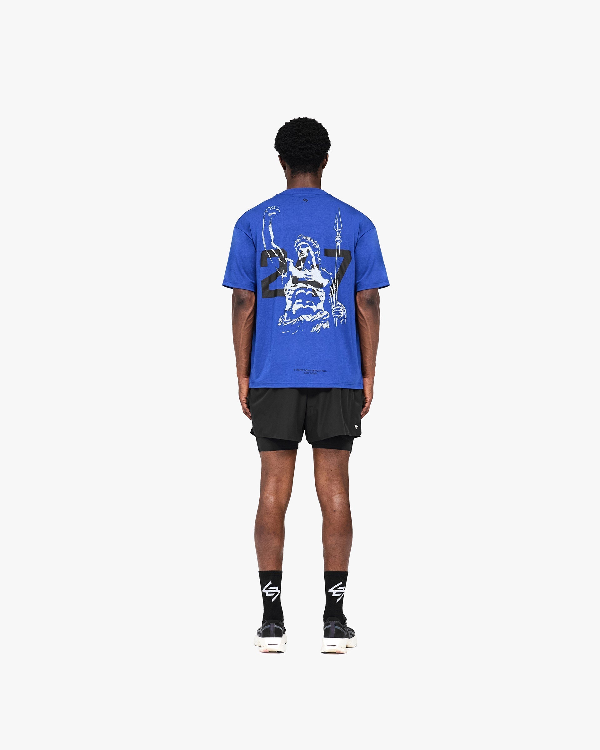 247 Stockholm Oversized T-Shirt - Blue