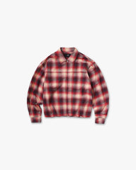 Sunset Flannel - Racing Red