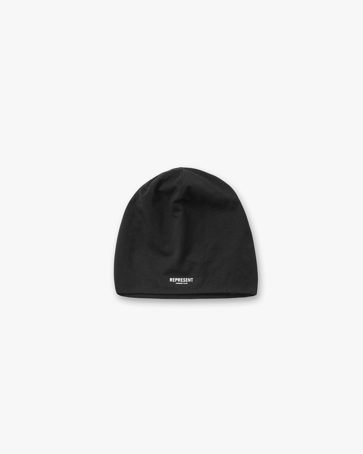 Micro Owners Club Skull Beanie - Jet Black
